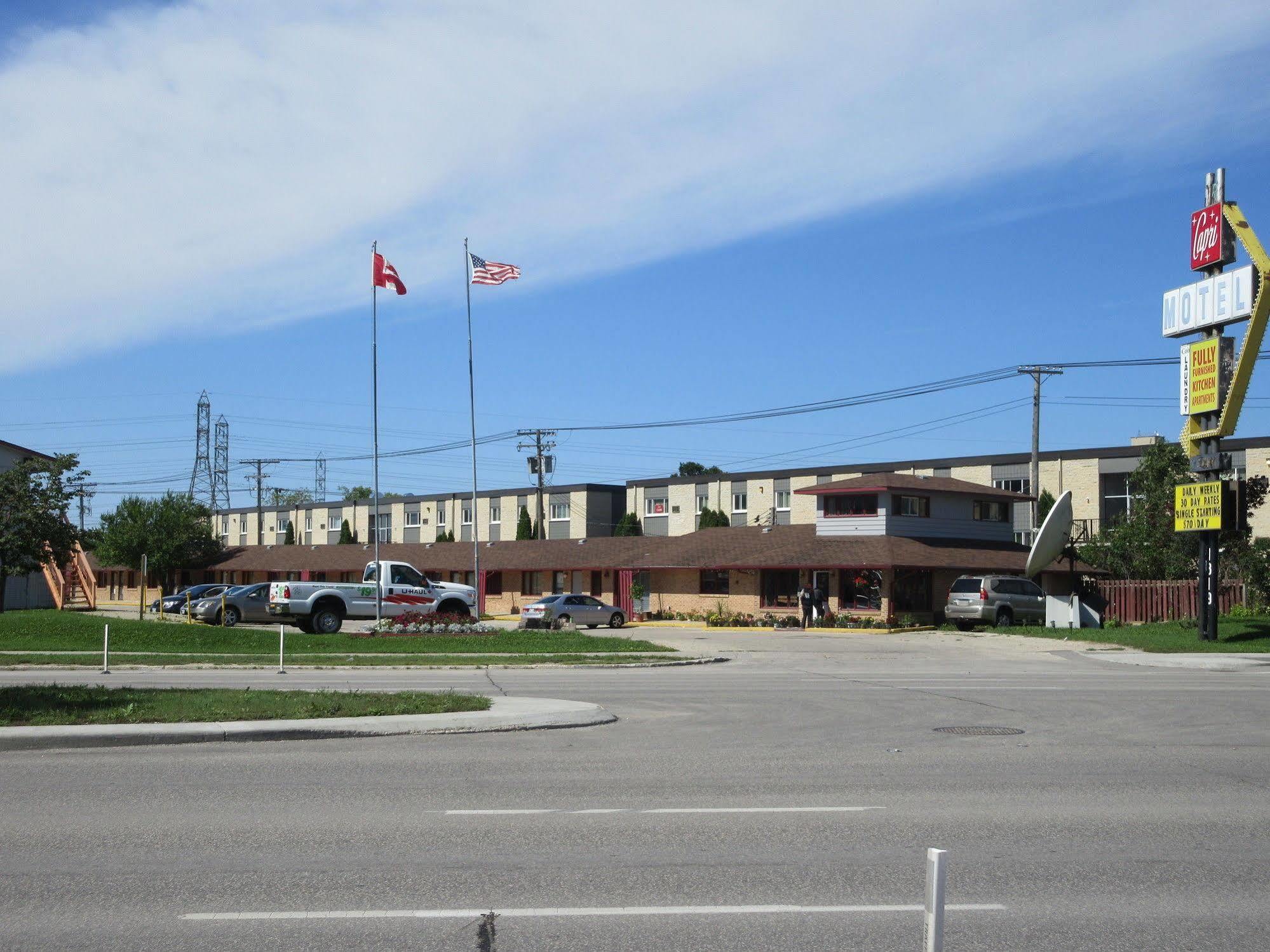 The Capri Motel Winnipeg Exteriör bild